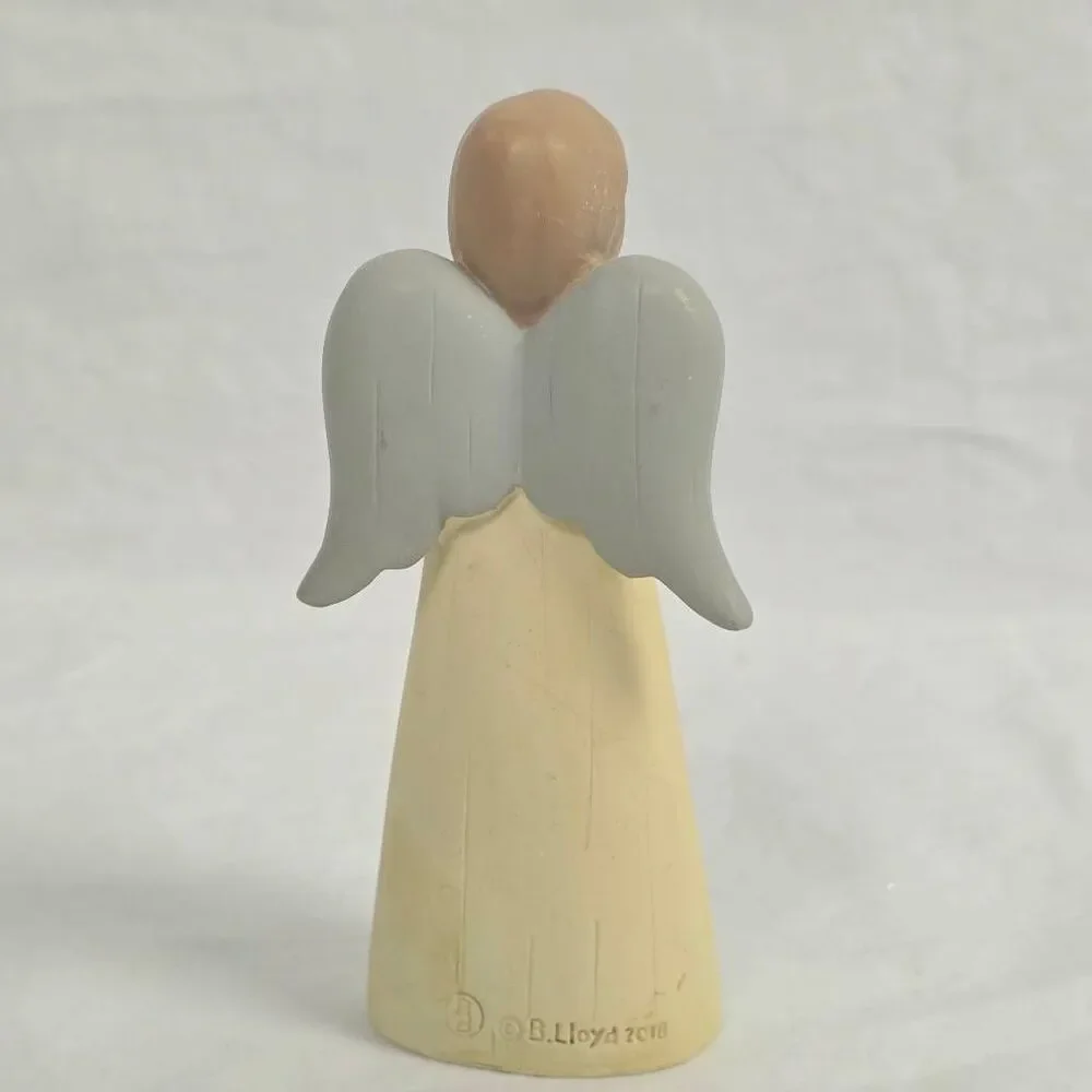 B. Lloyd Angel Figurine He Gives Faith Me Strength